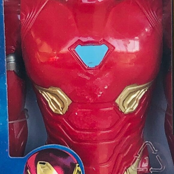 Marvel Avengers Titan Heroes Iron Man with Power FX Port 12" New in Box - Picture 9 of 10